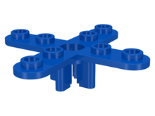 Plaatje in Gallery viewer laden, LEGO® los onderdeel Propellor in kleur Blauw 2479