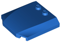 LEGO® los onderdeel Wig in kleur Blauw 45677