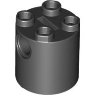 Plaatje in Gallery viewer laden, LEGO® los onderdeel Steen Rond in kleur Zwart 30361c