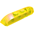 LEGO® los onderdeel Dakpan Gebogen Doorzichtig Geel 40996