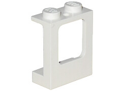 LEGO® los onderdeel Raamkozijn in kleur Wit 2377