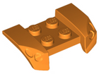 LEGO® los onderdeel Spatbord in kleur Oranje 44674