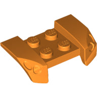 Plaatje in Gallery viewer laden, LEGO® los onderdeel Spatbord in kleur Oranje 44674