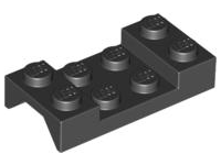 LEGO® los onderdeel Spatbord in kleur Zwart 3788
