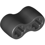 Plaatje in Gallery viewer laden, LEGO® los onderdeel Technische Verbinding Zwart 45590