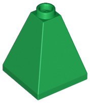 LEGO® los onderdeel Dakpan Algemeen in kleur Groen 3688