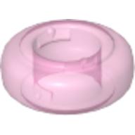 LEGO® los onderdeel Clikits in kleur Doorzichtig Roze 46296