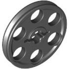 LEGO® los onderdeel Wiel in kleur Zwart 4185