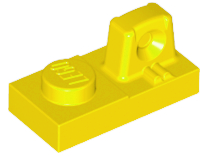 LEGO® los onderdeel Scharnier in kleur Geel 30383