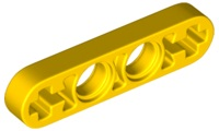 LEGO® los onderdeel Technische Hefbalk in kleur Geel 32449