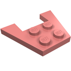 LEGO® los onderdeel Wig Plaat in kleur Zand Rood 4859