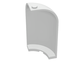 LEGO® los onderdeel Paneel in kleur Wit 6059