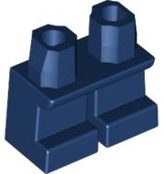 LEGO® los onderdeel Benen Aangepast Donkerblauw 41879