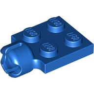 Plaatje in Gallery viewer laden, LEGO® los onderdeel Plaat Aangepast in kleur Blauw 3730