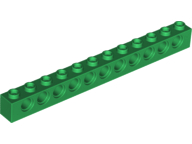 Plaatje in Gallery viewer laden, LEGO® los onderdeel Technische Steen in kleur Groen 3895