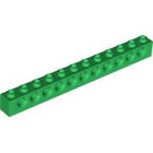 LEGO® los onderdeel Technische Steen in kleur Groen 3895