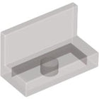 LEGO® los onderdeel Paneel in kleur Doorzichtig Zwart 4865