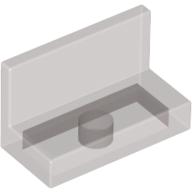 LEGO® los onderdeel Paneel in kleur Doorzichtig Zwart 4865