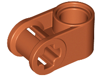 LEGO® los onderdeel Technische Verbinding Donker Oranje 6536