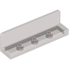 LEGO® los onderdeel Paneel in kleur Doorzichtig Zwart 30413