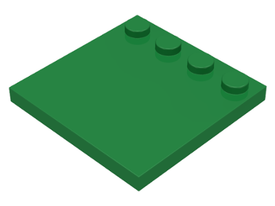LEGO® los onderdeel Tegel Aangepast in kleur Groen 6179
