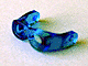 LEGO® Hoofddeksel Accessoire Doorzichtig Donkerblauw 30170