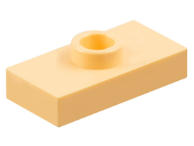 LEGO® los onderdeel Plaat Aangepast Heel Licht Oranje 3794a