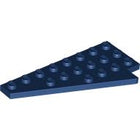 LEGO® los onderdeel Wig Plaat in kleur Donkerblauw 3933b