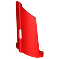 Plaatje in Gallery viewer laden, LEGO® los onderdeel Technisch Paneel in kleur Rood 44350