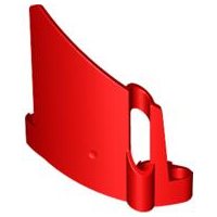 Plaatje in Gallery viewer laden, LEGO® los onderdeel Technisch Paneel in kleur Rood 44352