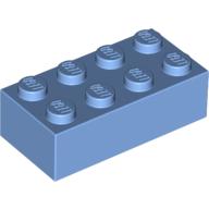 LEGO® los onderdeel Steen in kleur Medium Blauw 3001