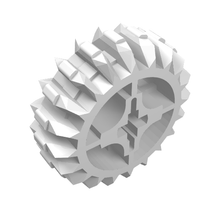 Plaatje in Gallery viewer laden, LEGO® los onderdeel Technische Tandwiel in kleur Wit 32269