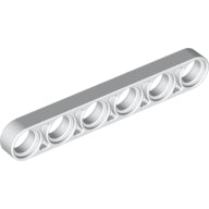 Plaatje in Gallery viewer laden, LEGO® los onderdeel Technische Hefbalk in kleur Wit 32063