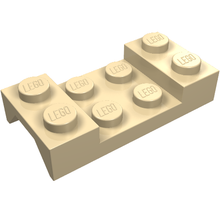 Plaatje in Gallery viewer laden, LEGO® los onderdeel Spatbord in kleur Geelbruin 3788