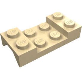 LEGO® los onderdeel Spatbord in kleur Geelbruin 3788
