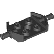 Plaatje in Gallery viewer laden, LEGO® los onderdeel Plaat Aangepast in kleur Wit 6157