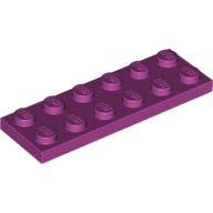 LEGO® los onderdeel Plaat Algemeen in kleur Magenta 3795