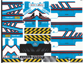 LEGO® stickervel set 42070-1 6x6 All Terrain Tow Truck