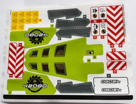 LEGO® stickervel set 42080-1 Forest Machine