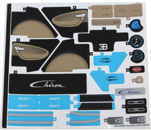 Plaatje in Gallery viewer laden, LEGO® stickervel set 42083-1 Bugatti Chiron