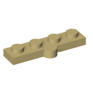 Plaatje in Gallery viewer laden, LEGO® los onderdeel Scharnier in kleur Geelbruin 2429c01