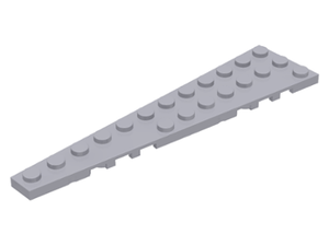 LEGO® los onderdeel Wig Plaat Licht Blauwachtig Grijs 47397