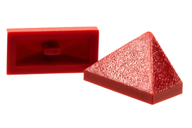 LEGO® los onderdeel Dakpan Algemeen Donkerrood 3048c