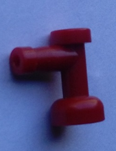 Plaatje in Gallery viewer laden, LEGO® los onderdeel Kraan in kleur Donkerrood 4599a
