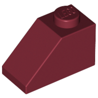 Plaatje in Gallery viewer laden, LEGO® los onderdeel Dakpan Algemeen in kleur Donkerrood 3040