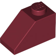 Plaatje in Gallery viewer laden, LEGO® los onderdeel Dakpan Algemeen in kleur Donkerrood 3040