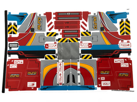 LEGO® stickervel set 42098-1 Car Transporter