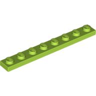 Plaatje in Gallery viewer laden, LEGO® los onderdeel Plaat Algemeen in kleur Limoen 3460