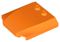 LEGO® los onderdeel Wig in kleur Oranje 45677