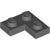 Plaatje in Gallery viewer laden, LEGO® onderdeel Plaat Algemeen Donker Blauwachtig Grijs 2420